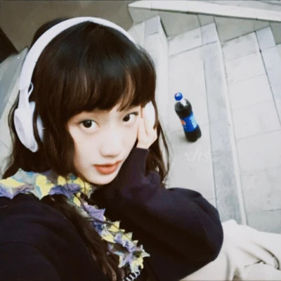 胶片女头氛围感真人高清
