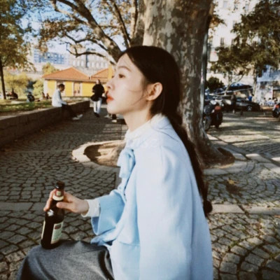 胶片风格头像女高清