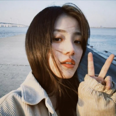 漂亮女生头像胶片高清