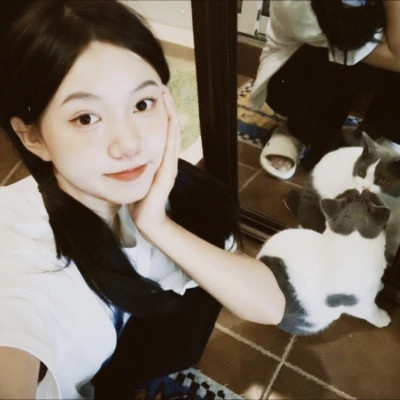 漂亮女生头像胶片高清