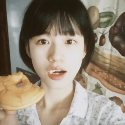 漂亮女生头像胶片高清