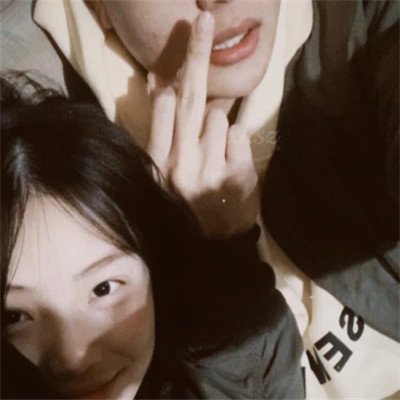 情侣头像真人胶片复古高清