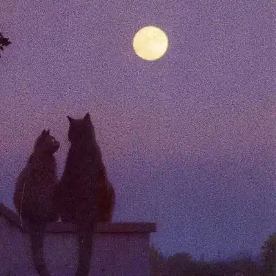 ins风清新聊天背景图片头像