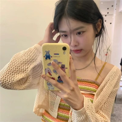 好看的微信女生版真人头像