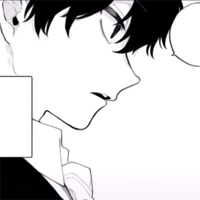 清冷动漫男生头像图片