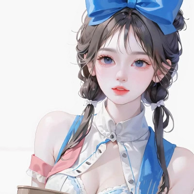 女生2025爆火动漫头像图片