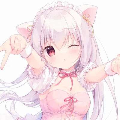 漫画头像少女心可爱