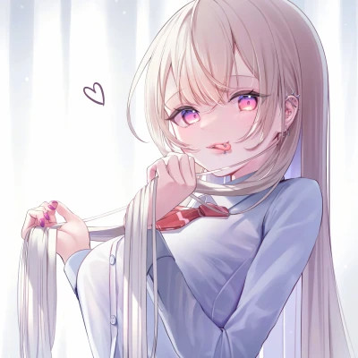 漫画头像少女心可爱