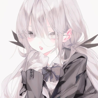 漫画头像少女心可爱