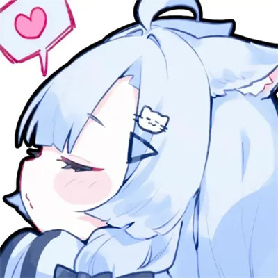 可爱图片萌萌哒卡通少女心头像