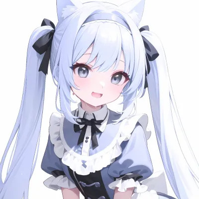 可爱图片萌萌哒卡通少女心头像