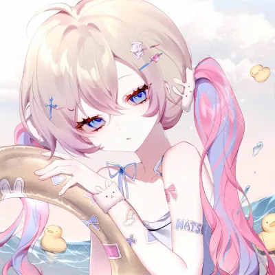 可爱图片萌萌哒卡通少女心头像