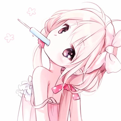 可爱图片萌萌哒卡通少女心头像