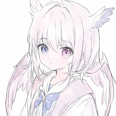 可爱图片萌萌哒卡通少女心头像
