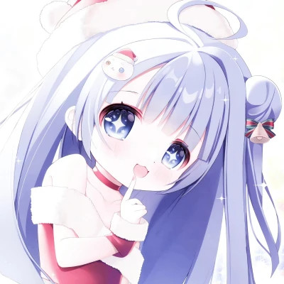 可爱图片萌萌哒卡通少女心头像