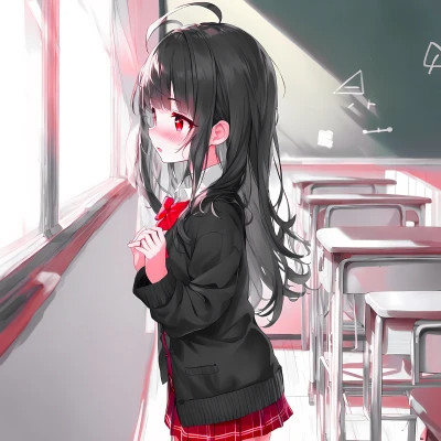 可爱图片萌萌哒卡通少女心头像