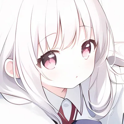 可爱图片萌萌哒卡通少女心头像