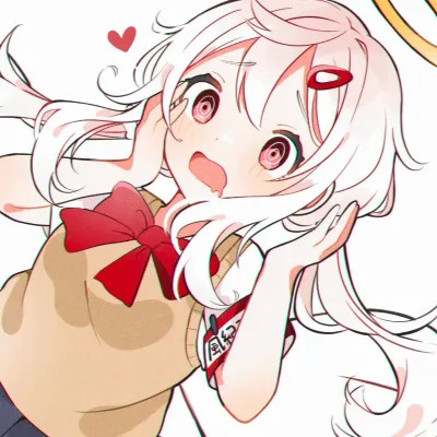 可爱图片萌萌哒卡通少女心头像