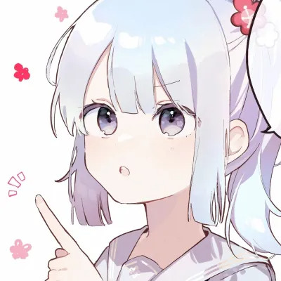 女孩喜欢的卡通图片少女心头像