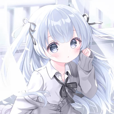 美丽动漫头像少女心图片