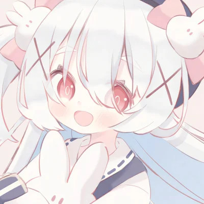 二次元少女心卡通动漫女生头像