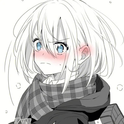 二次元少女心卡通动漫女生头像