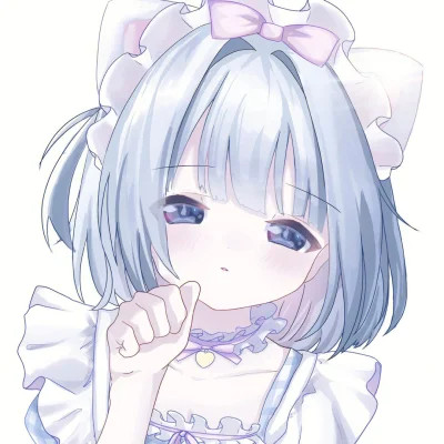 二次元少女心卡通动漫女生头像
