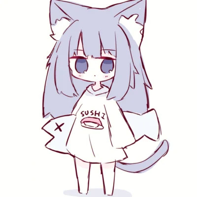 二次元少女心卡通动漫女生头像