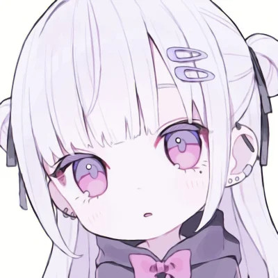 二次元少女心卡通动漫女生头像