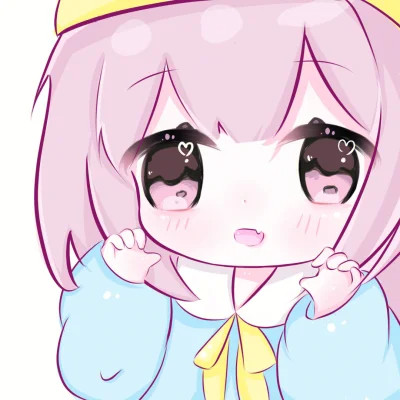 二次元少女心卡通动漫女生头像
