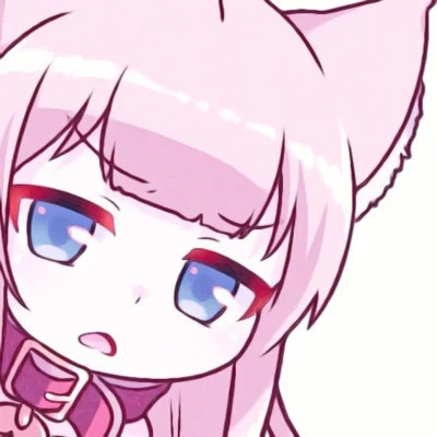 二次元少女心卡通动漫女生头像