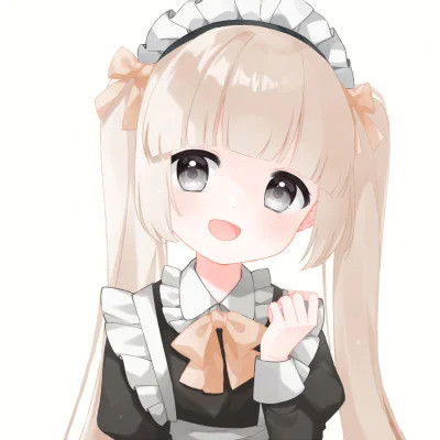 二次元少女心卡通动漫女生头像