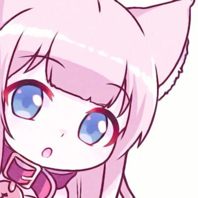 二次元少女心卡通动漫女生头像