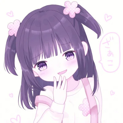 二次元少女心卡通动漫女生头像