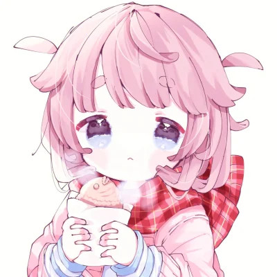 二次元少女心卡通动漫女生头像