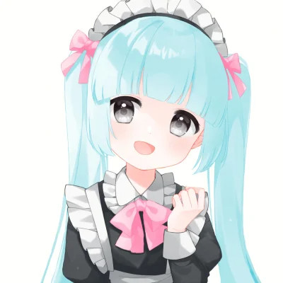 二次元少女心卡通动漫女生头像