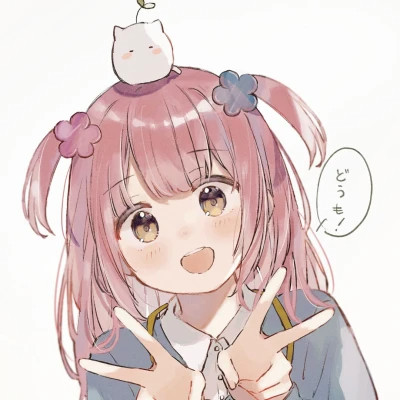 动漫女生可爱的头像少女心