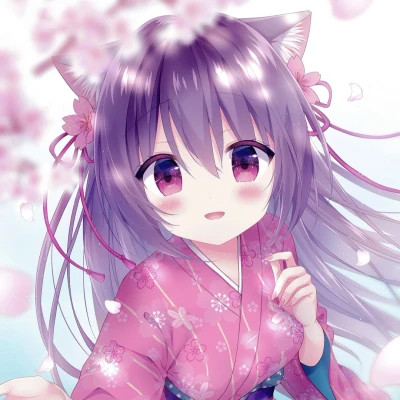 卡通可爱头像少女心高清图片