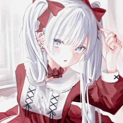 卡通可爱头像少女心高清图片