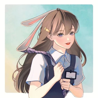 情侣头像不明显动漫分开