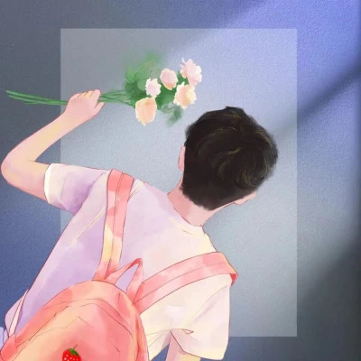 好看不明显的情侣头像动漫