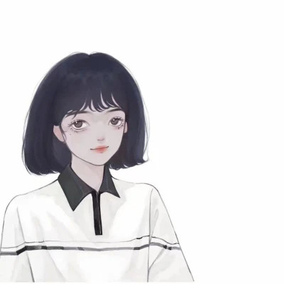 特别不明显的情侣头像动漫
