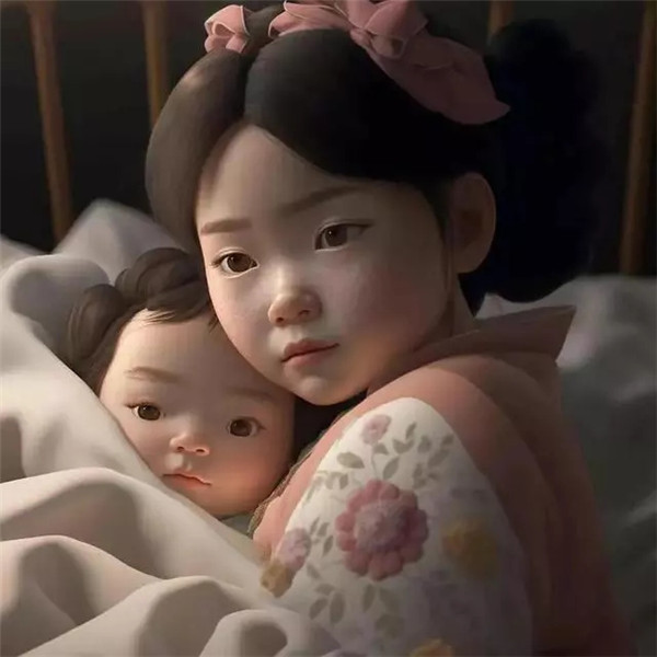 职业女生头像可爱AI绘画高清图片