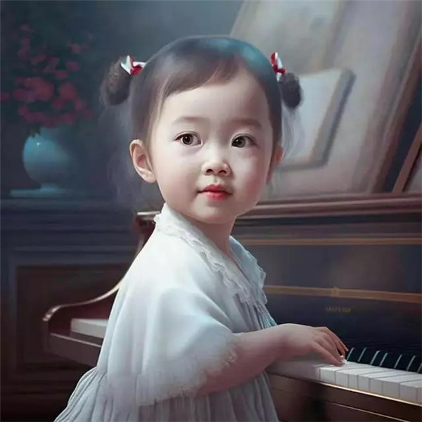 职业女生头像可爱AI绘画高清图片