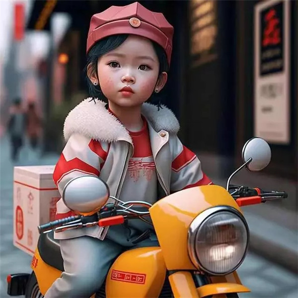职业女生头像可爱AI绘画高清图片