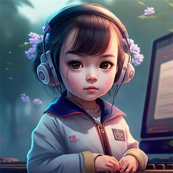 职业女生头像可爱AI绘画高清图片