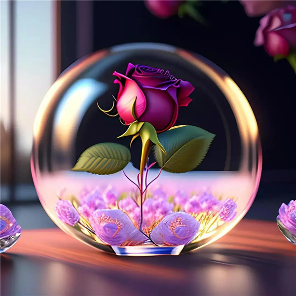 精美绝伦花朵头像图片