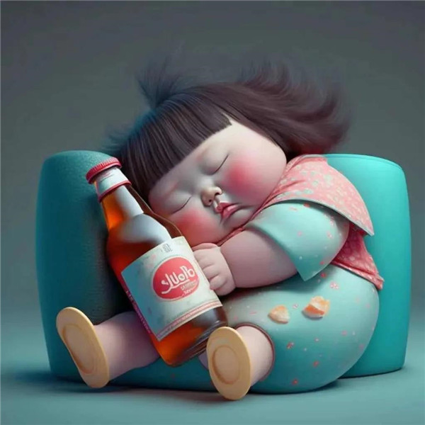 胖妞可爱头像图片