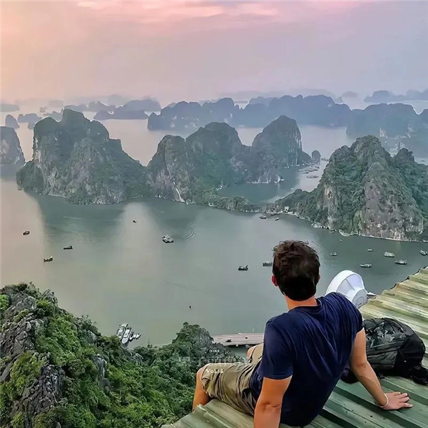 潇洒自由氛围感酷酷的山川湖海男头图片
