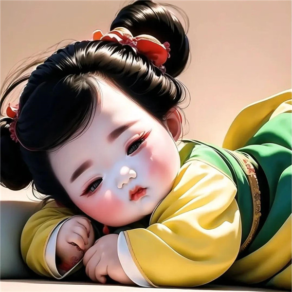 爱喝酒的小女孩可爱动漫头像图片